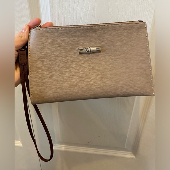 Longchamp Leather Wristlet
